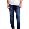 Jean slim homme denim bleu coton élasthanne taille 32-3