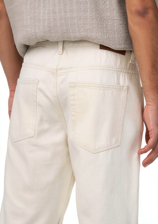 Short jean ONLY SONS homme denim confortable ecru-6