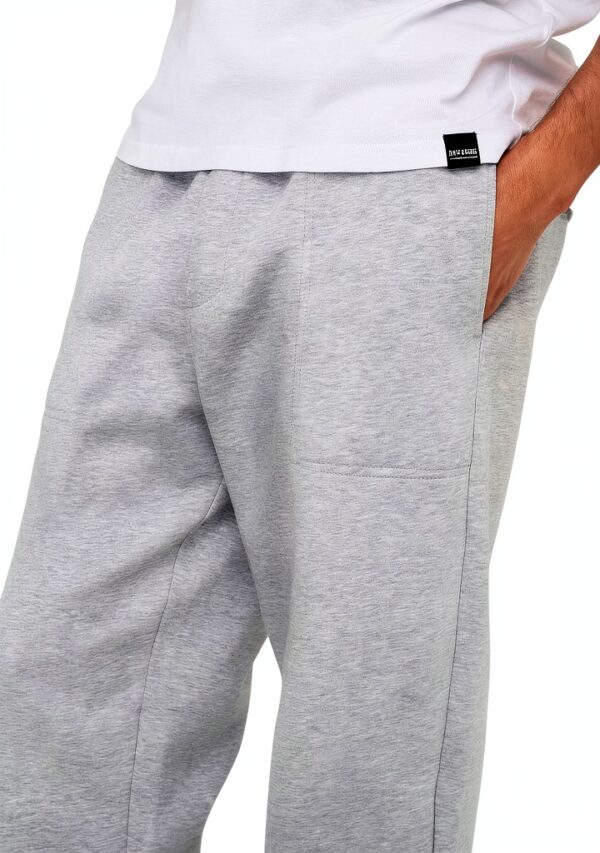 Pantalon jogging homme ONLY SONS doublure argentée noir gris-5