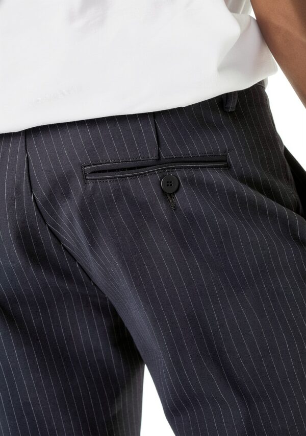 Pantalon Chino Homme Tapered Fit Polyester Viscose-7