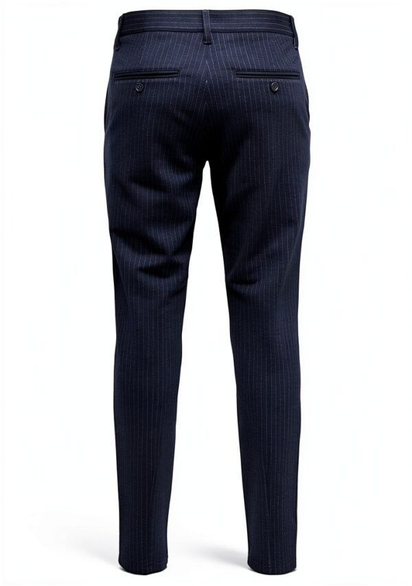 Pantalon Chino Homme Tapered Fit Polyester Viscose-2