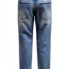 Bestseller Jeans Homme Coton Recyclé Coupe Droite Bleu-8