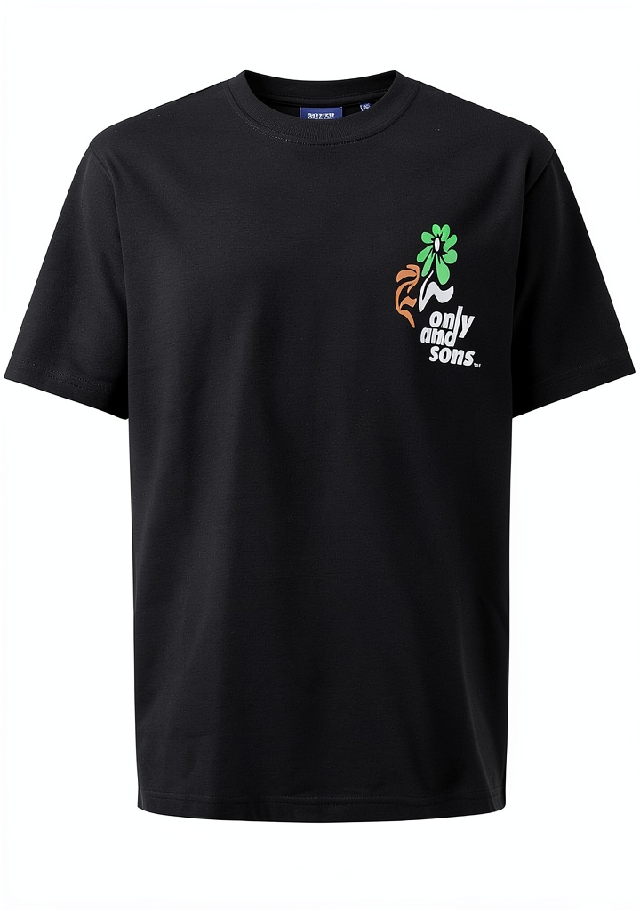 T-shirt Only Sons pour garçon en coupe ample avec imprimé