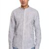 Chemise lin Bestseller manches longues fermeture boutonnée-5