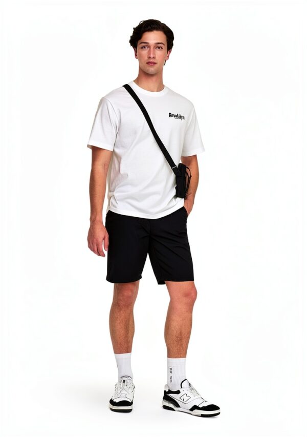 Only Sons T-shirt ample imprimé col rond manches courtes-4