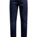 Bestseller Jean Homme Coupe Classique Denim Bleu Noir-0