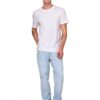 Bestseller Jeans Homme Coton Recyclé Coupe Droite Bleu-4