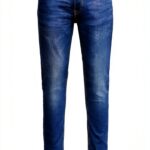 Jean Homme ONLY SONS Coupe Ajustée Coton Élasthanne Bleu-0