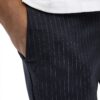 Pantalon Chino Homme Tapered Fit Polyester Viscose-6