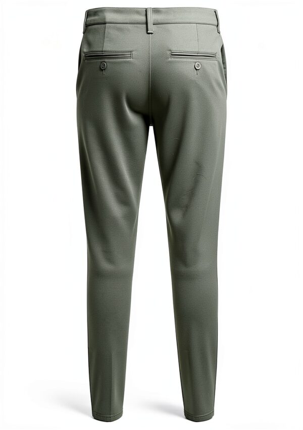 Pantalon chino Bestseller ajusté viscose polyester homme-1