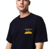 T-shirt ONLY SONS Homme Manches Mi-Longues Bleu Marine-5