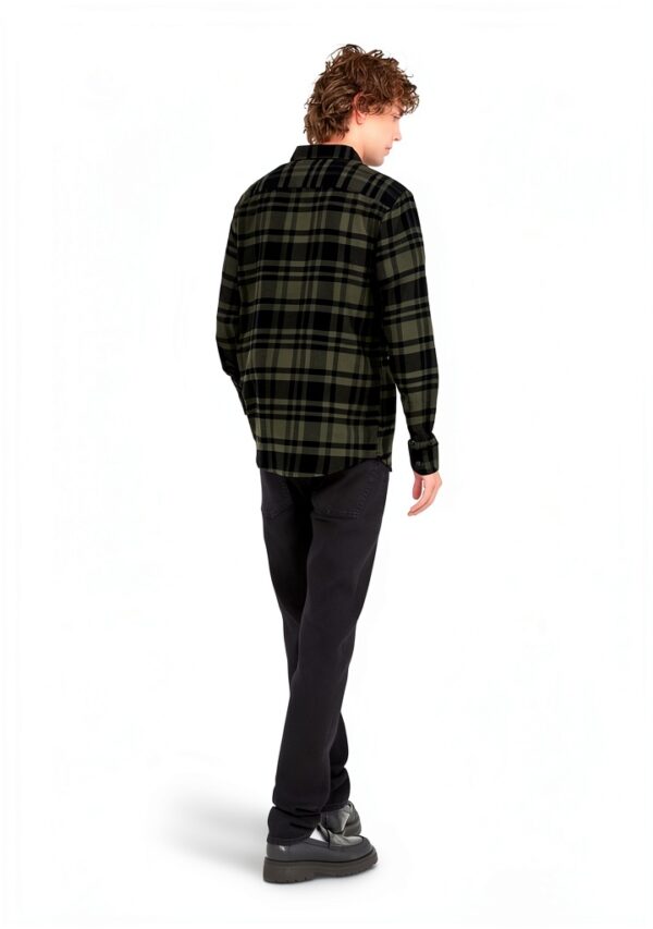 Only Sons Chemise Homme Carreaux Coupe Ajustée Boutonnière-3