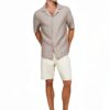 Short jean ONLY SONS homme denim confortable ecru-4