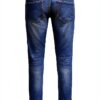 Jean Homme ONLY SONS Coupe Ajustée Coton Élasthanne Bleu-2