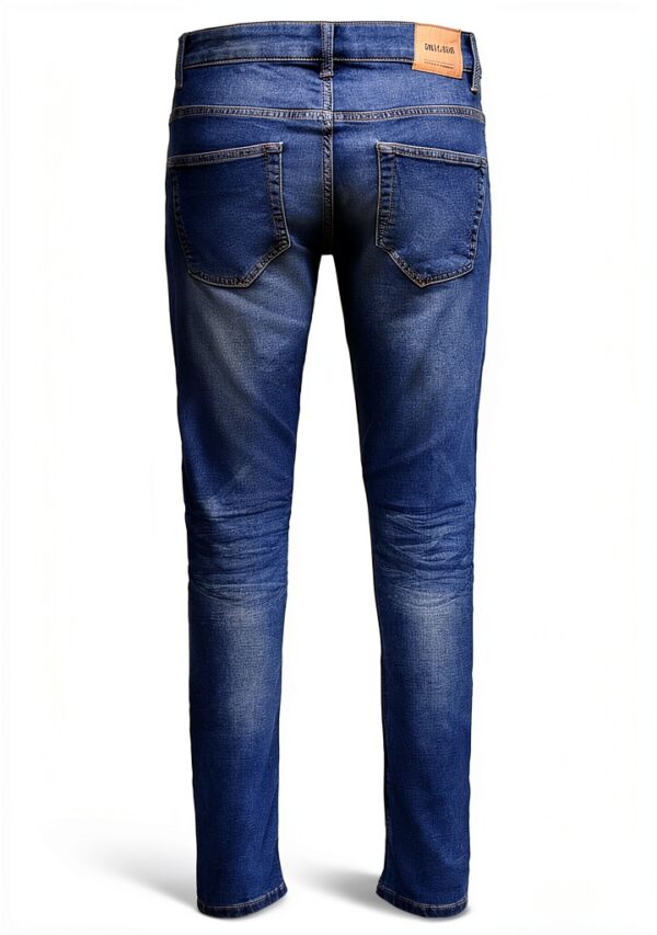 Jean Homme ONLY SONS Coupe Ajustée Coton Élasthanne Bleu-2