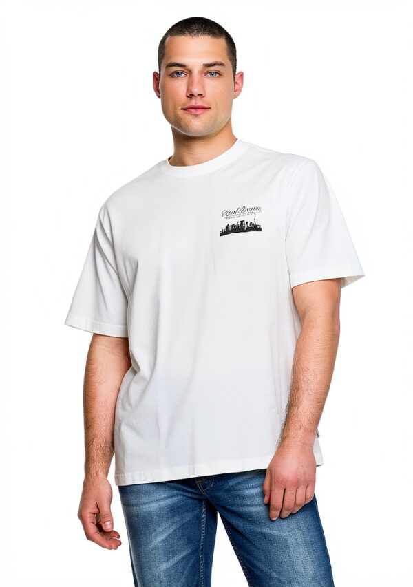 T-shirt ONLY SONS Homme Coupe Ample Col Rond Manches Courtes-2