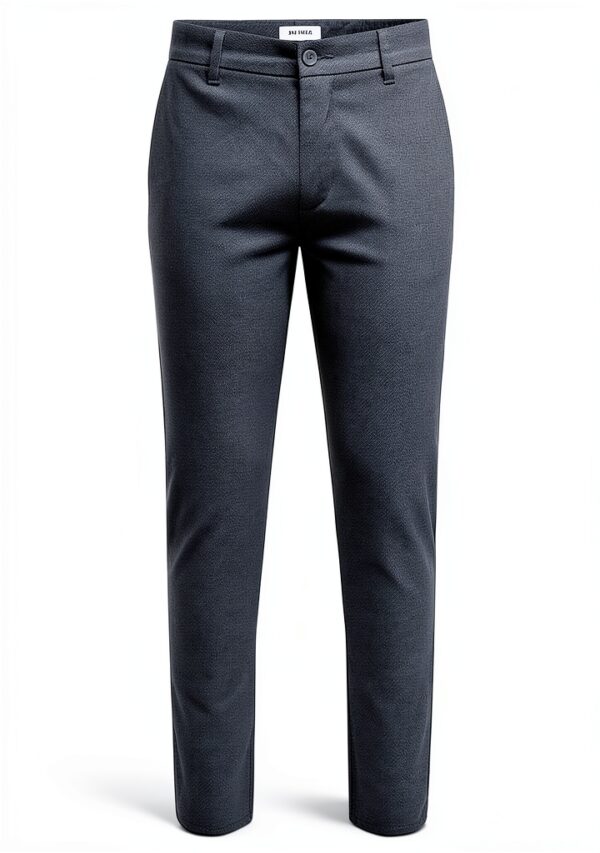 Pantalon chino homme Bestseller stretch fermeture éclair-0