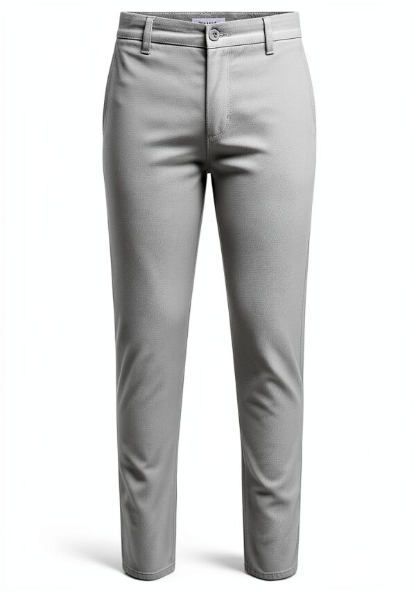 Pantalon chino homme Bestseller stretch fermeture éclair-0