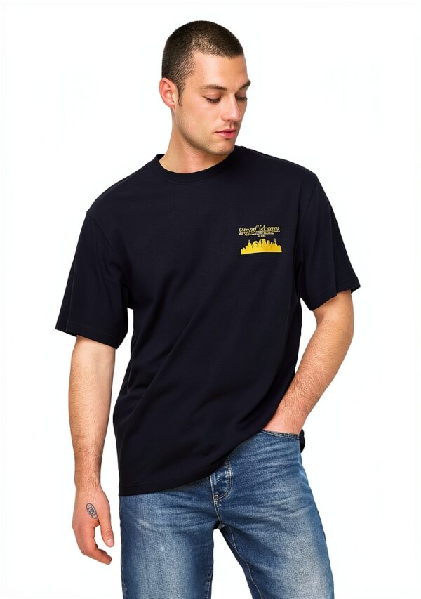 T-shirt ONLY SONS Homme Manches Mi-Longues Bleu Marine-2