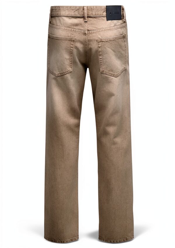 Jean homme ONLY SONS beige coupe classique confortable-7