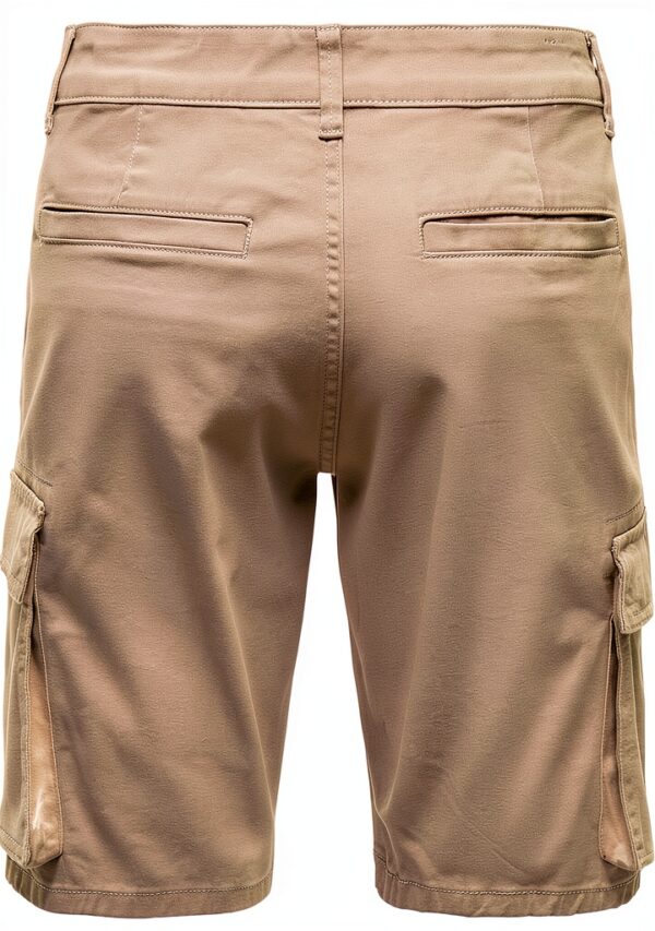 Only Sons Short Cargo Homme Coton Elasthanne Fermeture-1