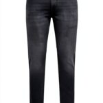 Jean ONLY SONS Homme Noir Délavé Tailleur Confortable-0
