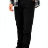 Bestseller Jean Noir Homme Taille Basse Poches Arrière-5