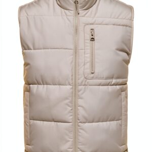 Manteau sans manches homme ONLY SONS polyester gris clair-0
