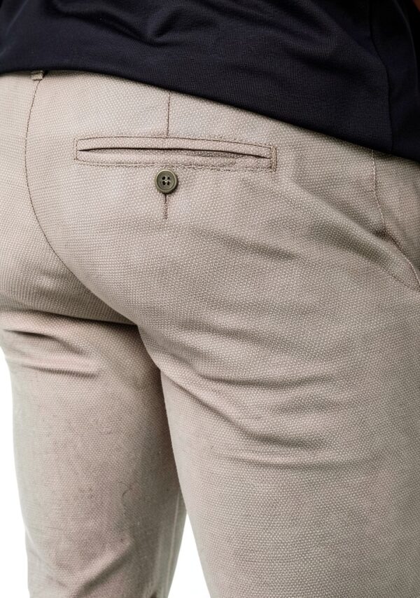 Pantalon chino homme Bestseller stretch fermeture éclair-5