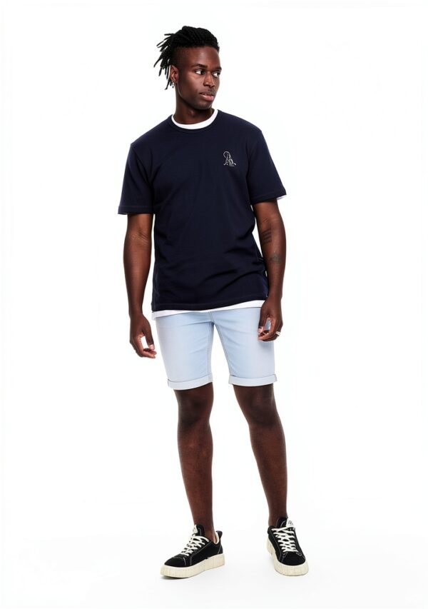 Bermuda Homme ONSPLY Bleu Denim Jog Shorts Confortable-5