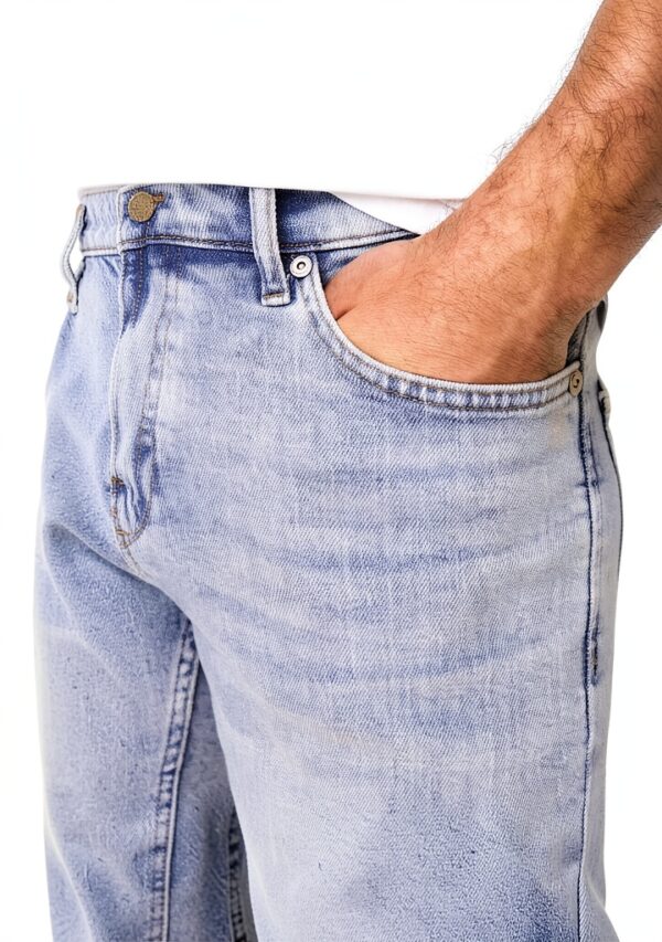 Short en jean Bestseller coupe ajustée homme coton recyclé-6