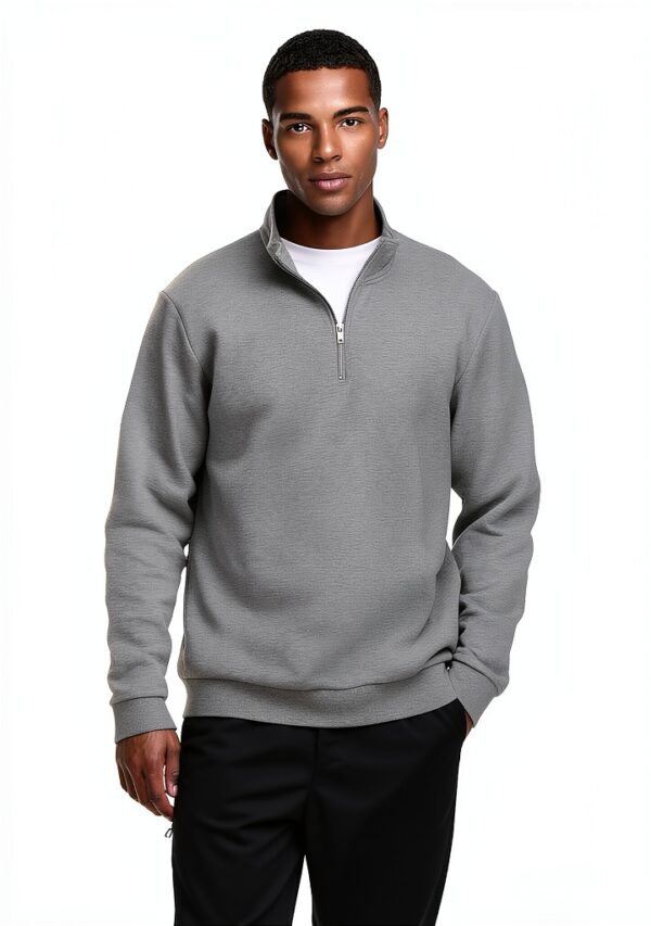 Pull ONLY Homme Coupe Normale Doublure Argentée Castor Gray-1