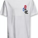 Only Sons T-shirt garçon coupe ample imprimé col rond-0