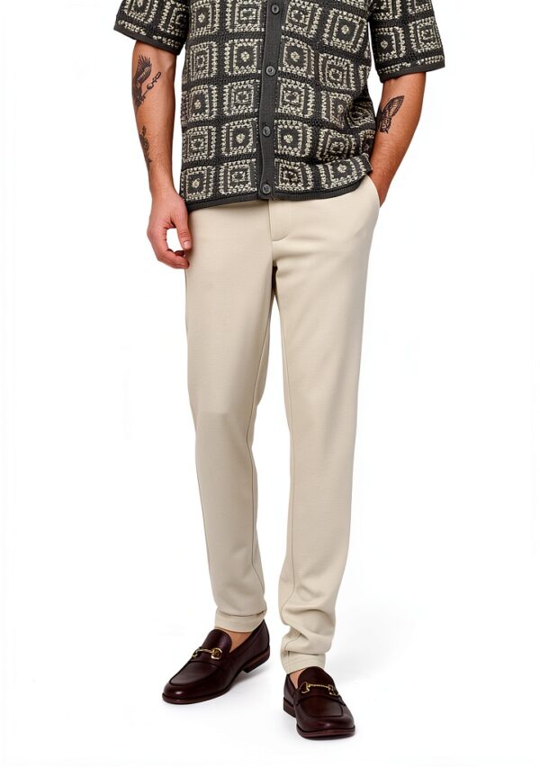 Only Sons Pantalon chino fuselé homme viscose stretch-3