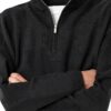 Pull tricot homme ONLY SONS noir argent confortable-5
