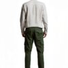 Pantalon cargo coton recyclé Bestseller coupe fuselée homme-4