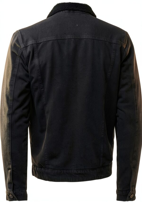 Veste en jean Only Sons Homme Noir Poche Détails-3