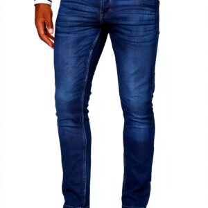 Jean slim homme denim bleu coton élasthanne taille 32-0