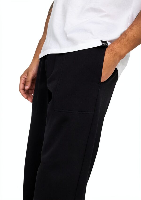 Pantalon jogging homme ONLY SONS doublure argentée noir gris-5