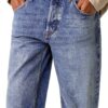 Jeans Bestseller Homme Coton Regular Fit Bleu Denim-5