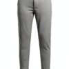 Pantalon chino Bestseller coupe ajustée kaki vintage homme-0