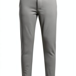 Pantalon chino Bestseller coupe ajustée kaki vintage homme-0