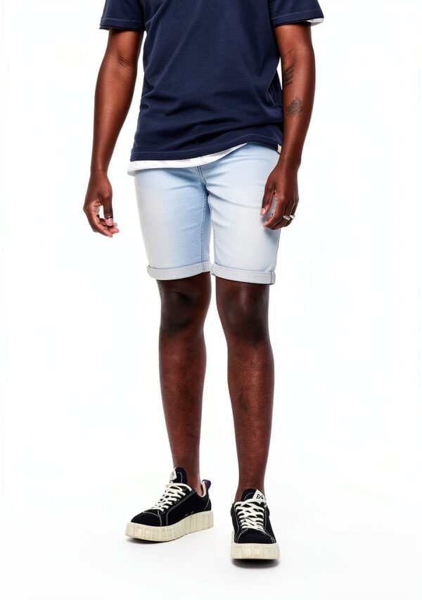 Bermuda Homme ONSPLY Bleu Denim Jog Shorts Confortable-3