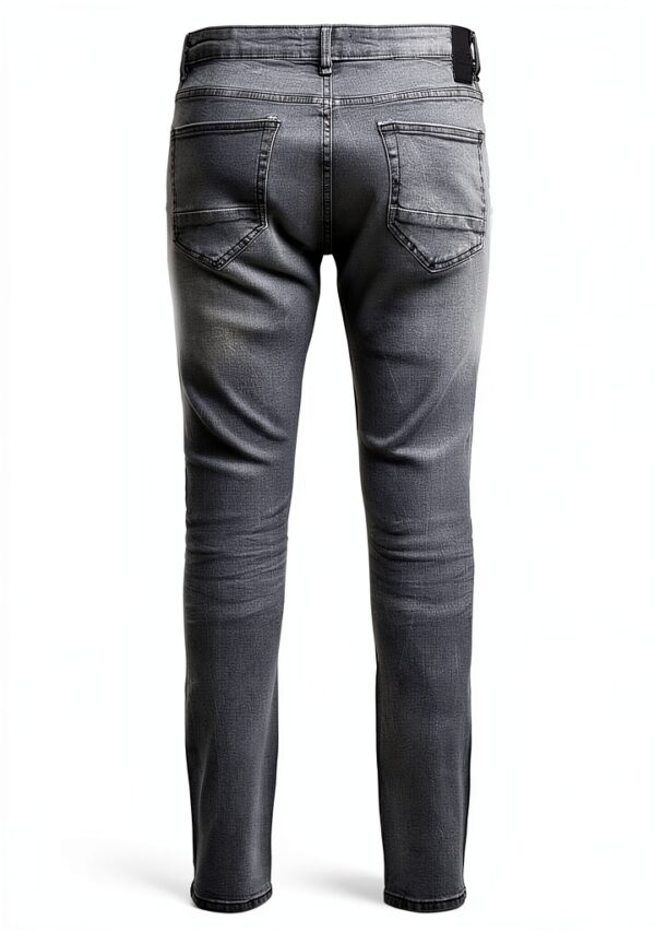 Jean Skinny Homme Coton Élasthanne Grey Denim Fit-2