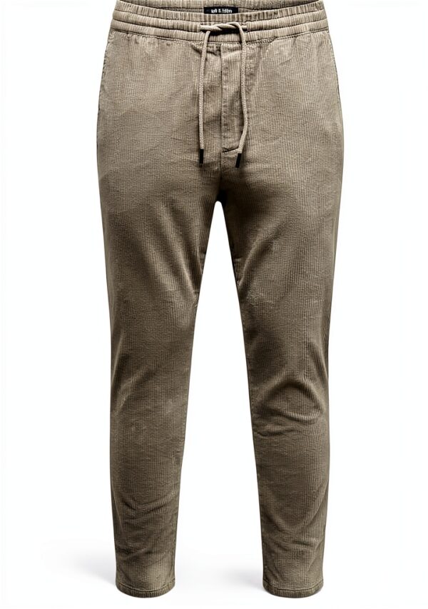 Pantalon jogging Only Sons coupe repaxed taille élastique-0