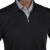 Polo Bestseller Homme Regular Fit Doublure Argentée Noir-6