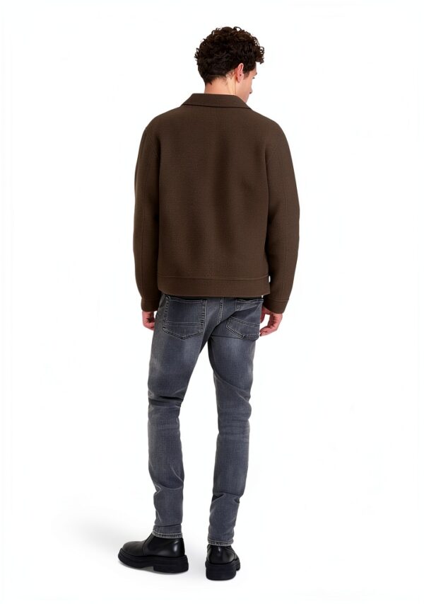 Jean Skinny Homme Coton Élasthanne Grey Denim Fit-4