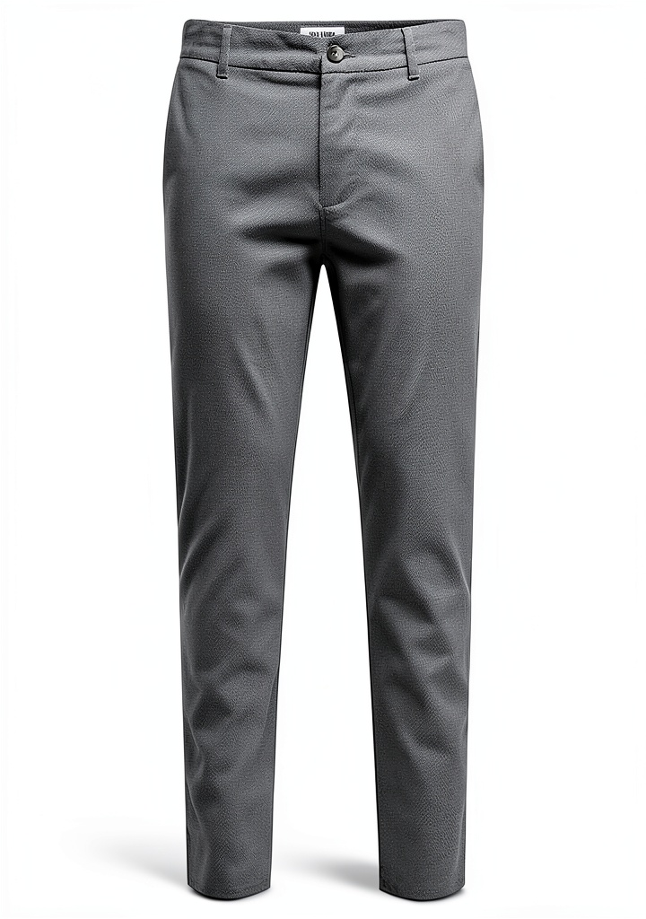 Pantalon chino homme stretch en couleur Calcaire