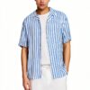 Only Sons Chemise homme viscose col chemise manches courtes-2