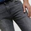 Jean Skinny Homme Coton Élasthanne Grey Denim Fit-8